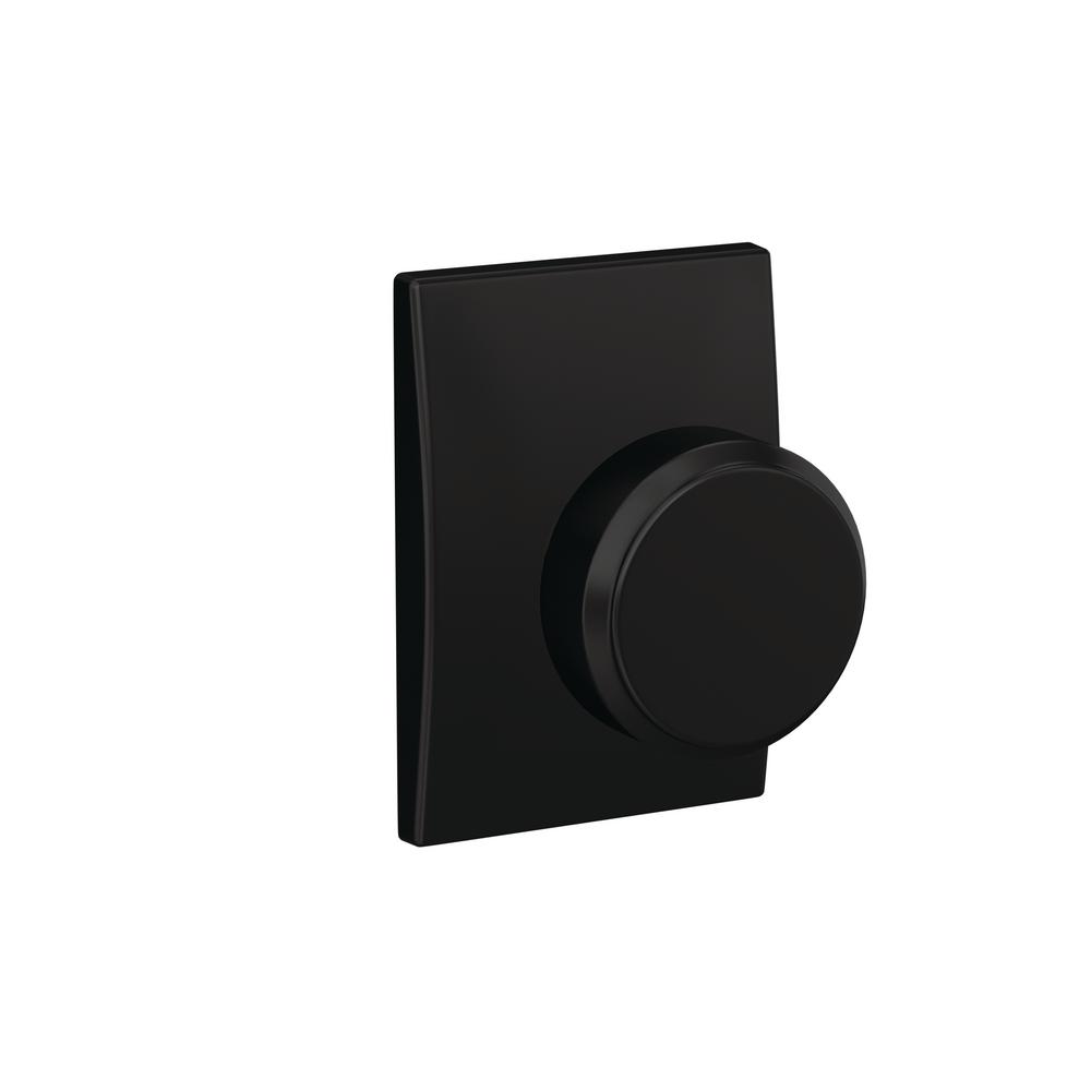black interior door knobs