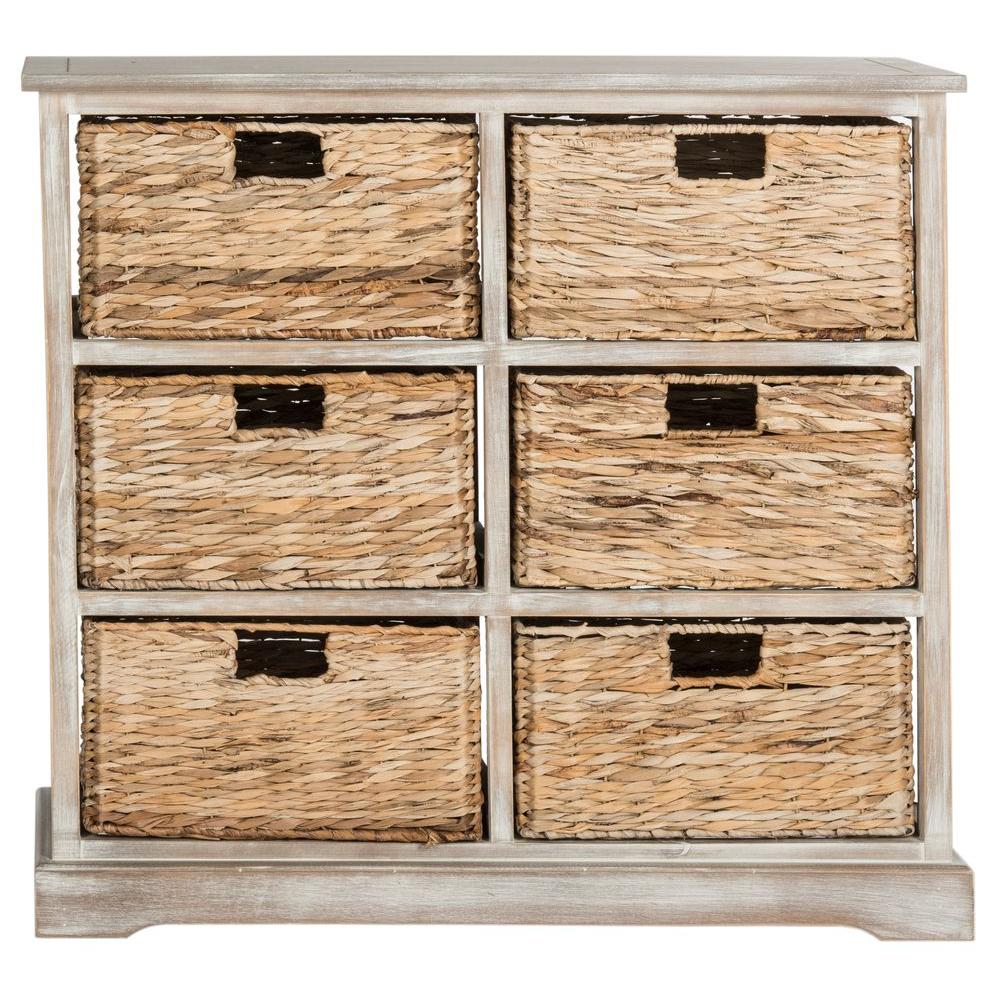 Safavieh Keenan Winter Melody Storage Chest Amh5740e The Home Depot
