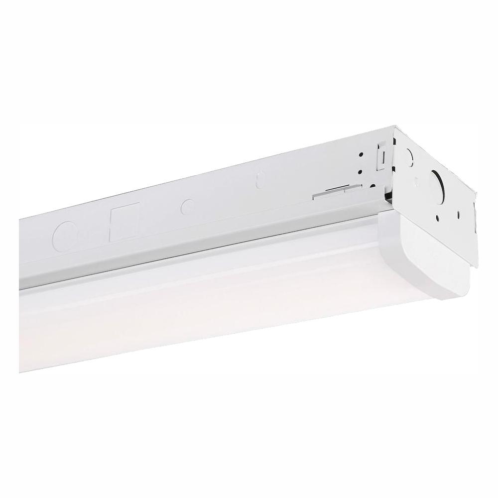 Envirolite 4 Ft 500 Watt Equivalent White Integrated Led Mv 7 000 Lumen Linear Strip Light