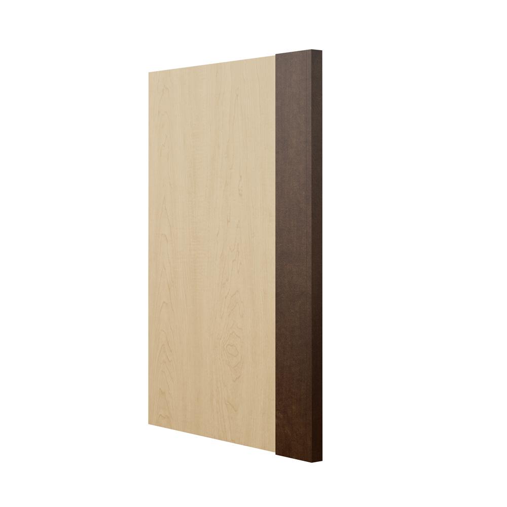 Hampton Bay 1.5x34.5x24 in. Dishwasher End Panel in CognacKADEPCOG