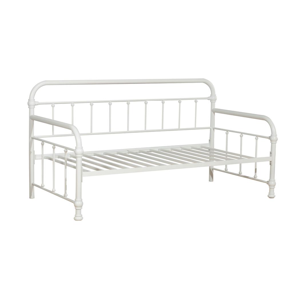 Hillsdale Furniture Kirkland Soft White Daybed 1799db The Home Depot