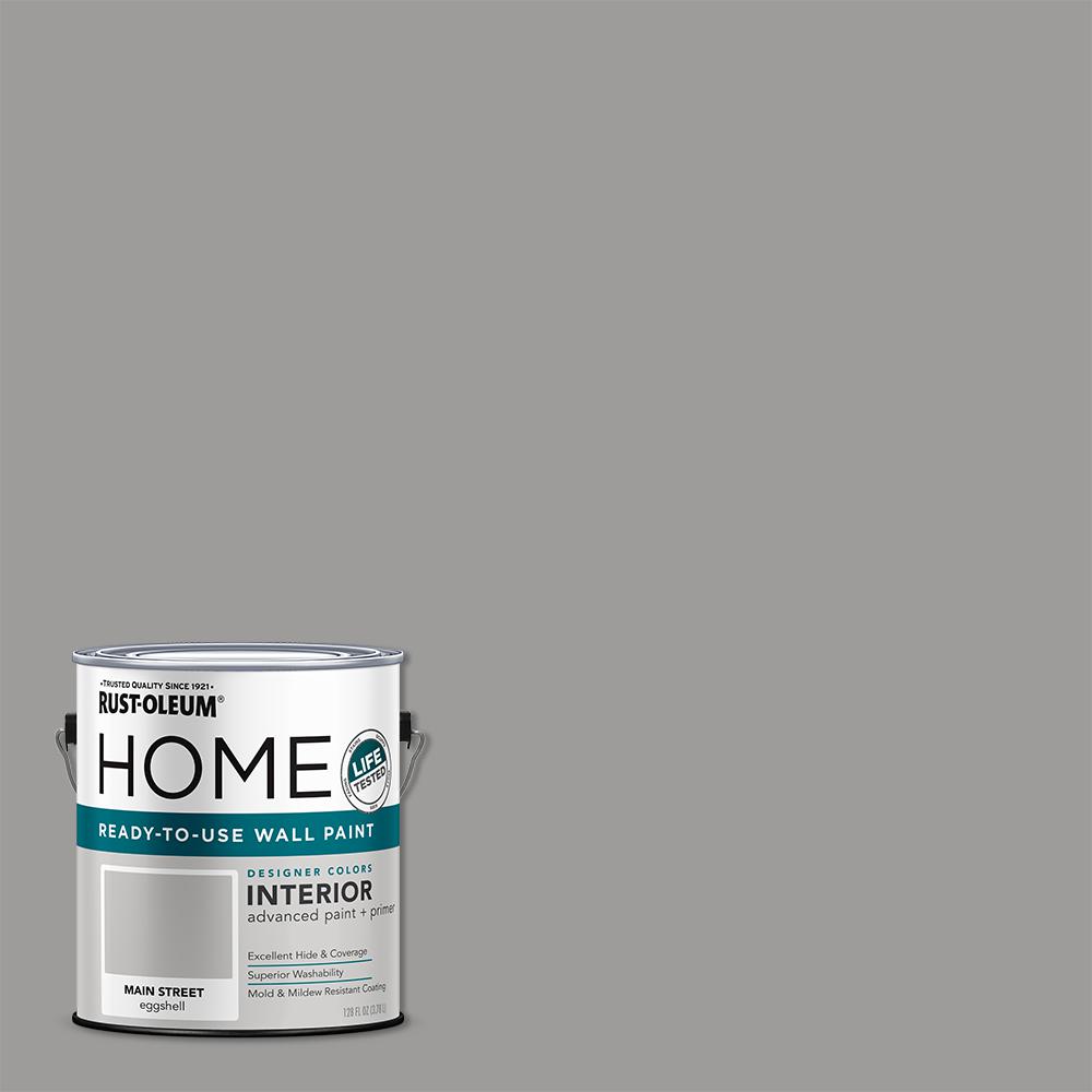 RustOleum Home 1 gal. Eggshell Main Street Interior Wall Paint (2pack