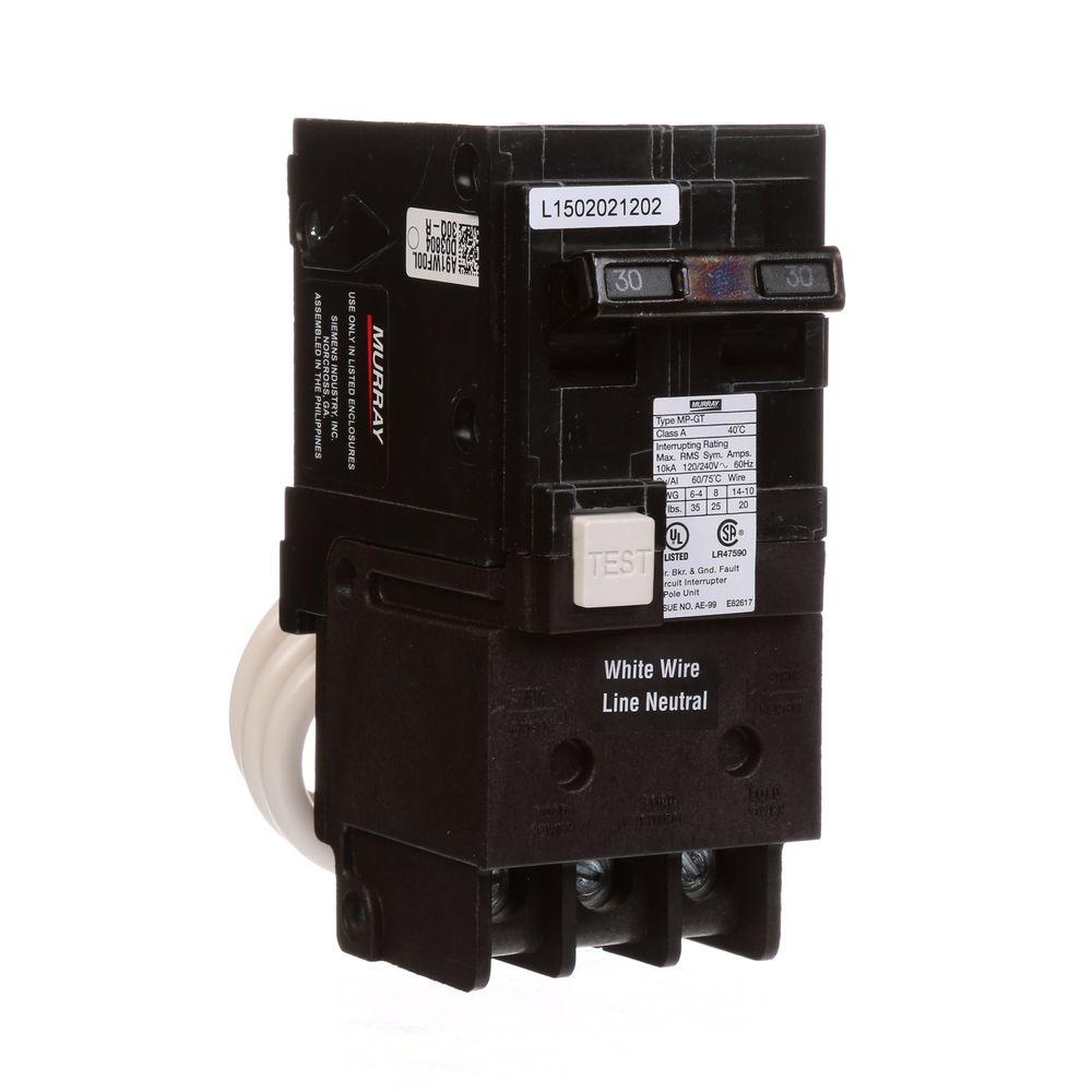 QE230 Siemens 30A 2P Circuit Breaker w// Equipment Ground Fault Protection New
