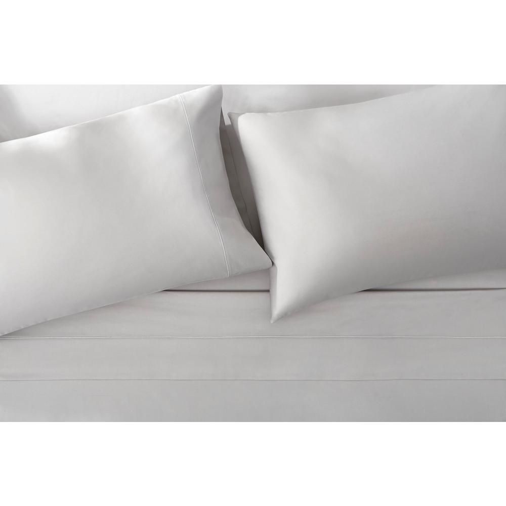 450 Thread Count Pima Cotton Flat Sheet in White Single Bed Size 180cm x 260cm