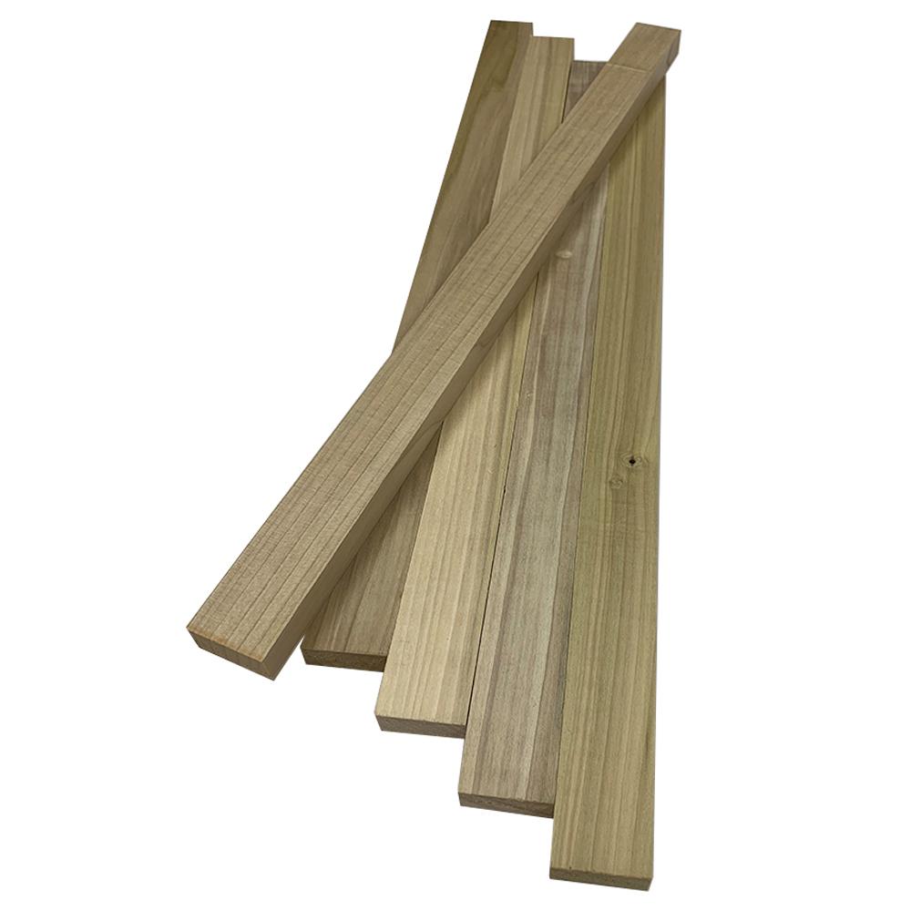 Swaner Hardwood 1/2 in. x 2 in. x 3 ft. Poplar S4S Hobby Board (5Pack