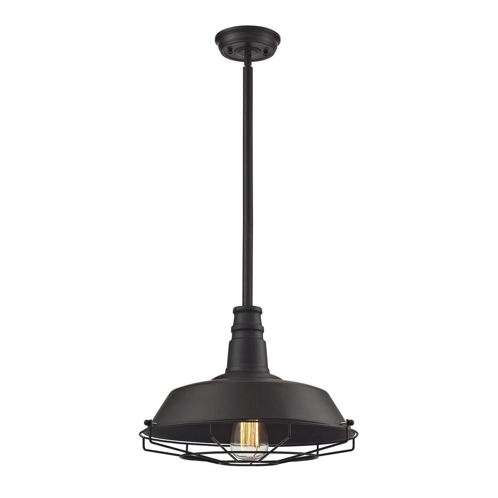 An Lighting Warehouse 1 Light Oil Rubbed Bronze Pendant An Lighting Warehouse 1 Light Oil Rubbed Bronze Pendant