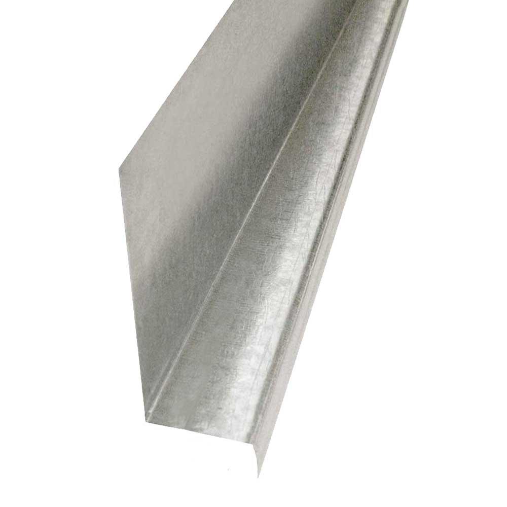 Gibraltar Building Products 3/4 in. x 10 ft. Galvanized Steel Z Bar