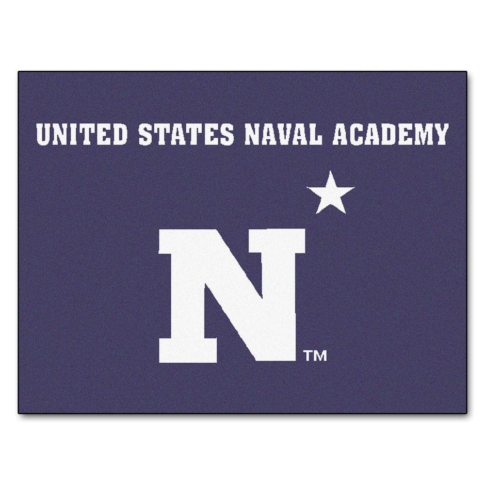 FANMATS U.S. Naval Academy 2 ft. 10 in. x 3 ft. 9 in. All ...