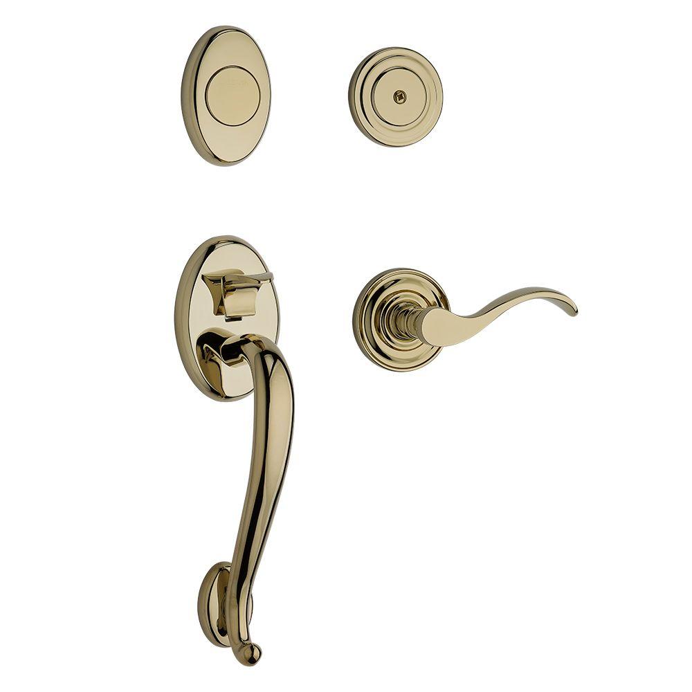 Baldwin Dummy Door Handlesets Door Hardware The Home Depot
