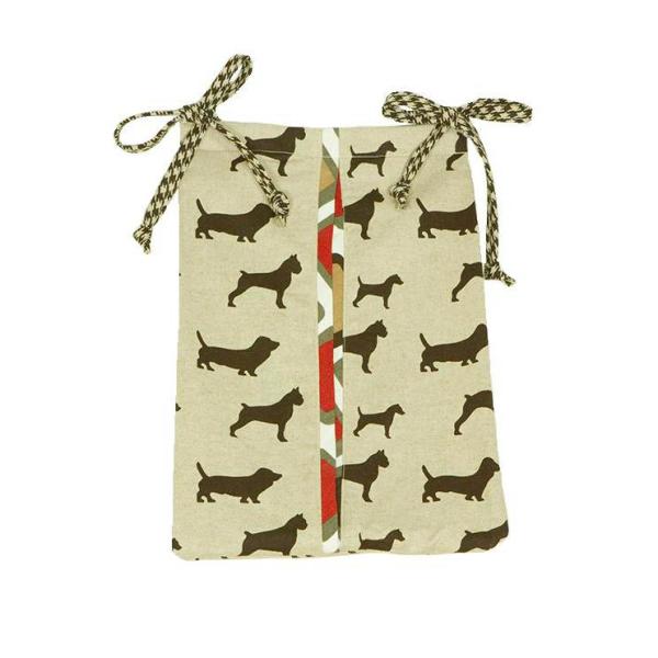 dog print crib sheets