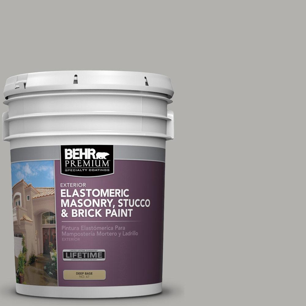 Primer Required Grays BEHR Premium Masonry Brick Stucco Paint   Colonnade Gray Behr Premium Masonry Brick Stucco Paint 06805 64 400 Compressed 