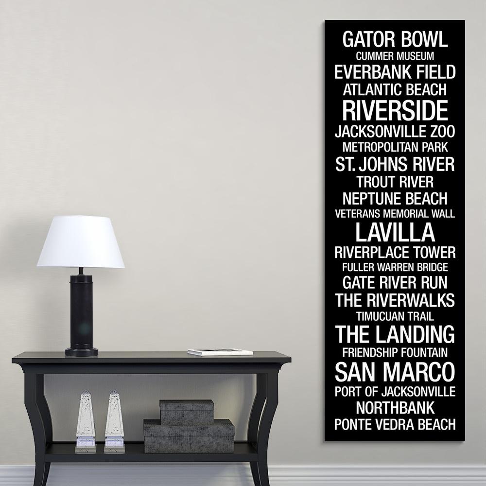 Greatbigcanvas Subway Roll Jacksonville Florida By Kate Lillyson Canvas Wall Art 1132131 24 20x60 The Home Depot