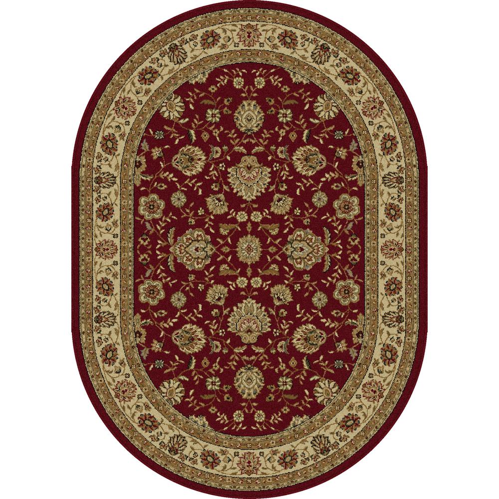 Red Oval Area Rugs The Home Depot Elegance