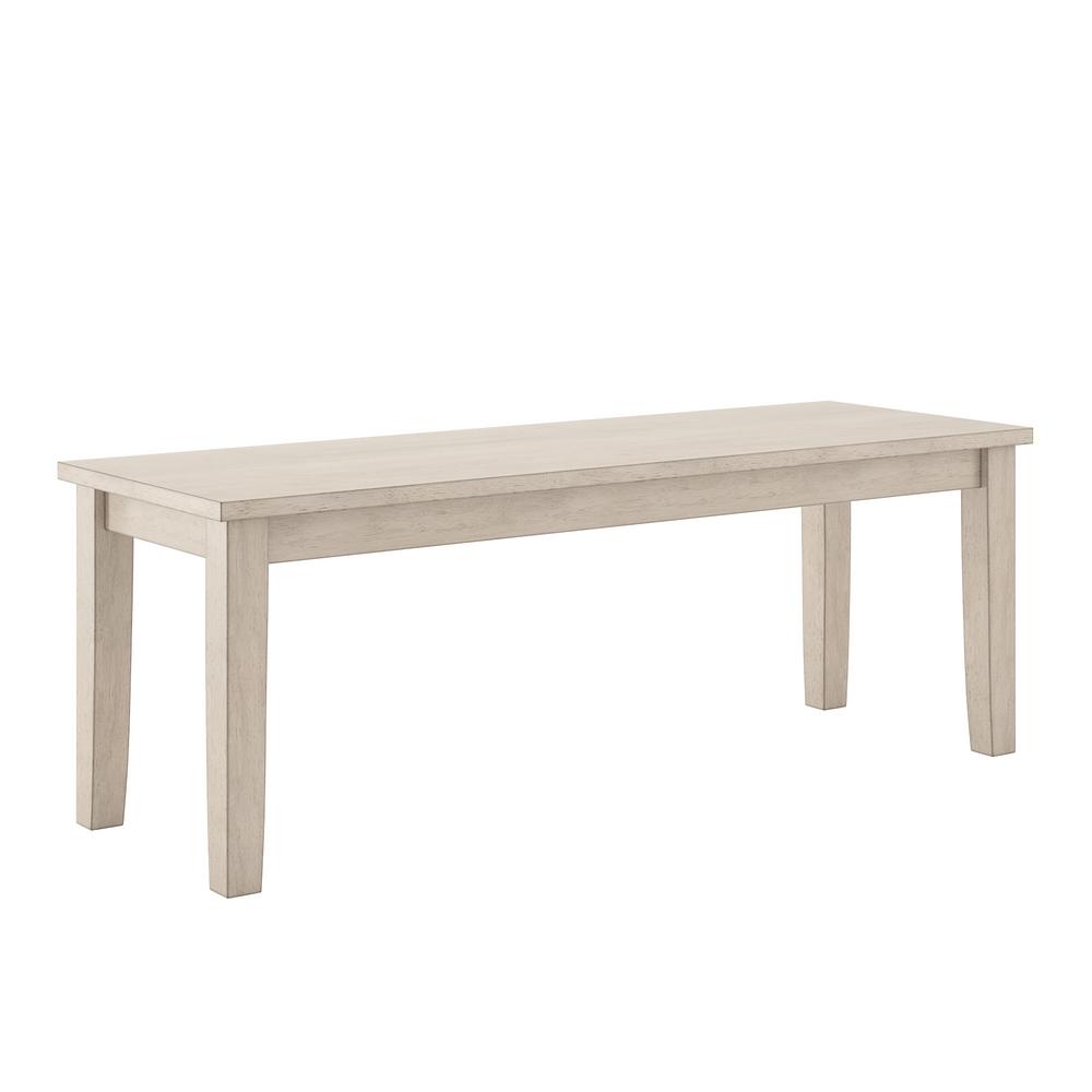 Homesullivan 48 In L Antique White Dining Bench 40e557 14wh The
