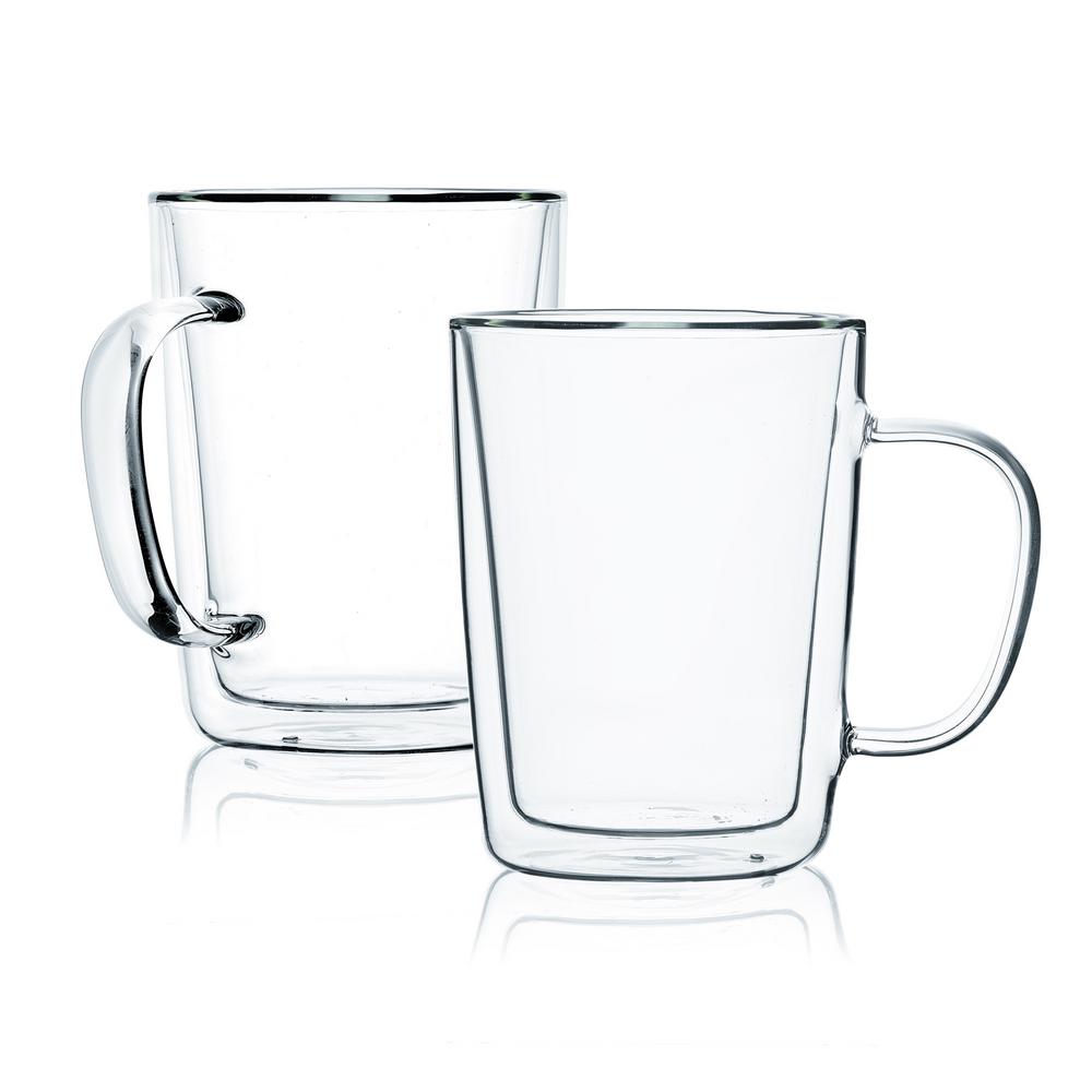 Featured image of post Coffee Glass Mug With Handle - Joy de vive double walled glass cups set of 2 clear coffee mugs the ease of handling in coffee mugs is a vital feature worth considering.