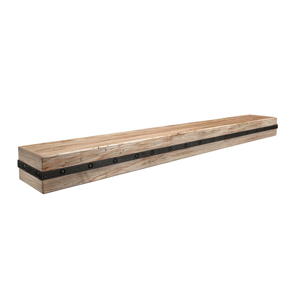 12 4 Fireplace Mantel Shelves Fireplace Mantels The Home Depot