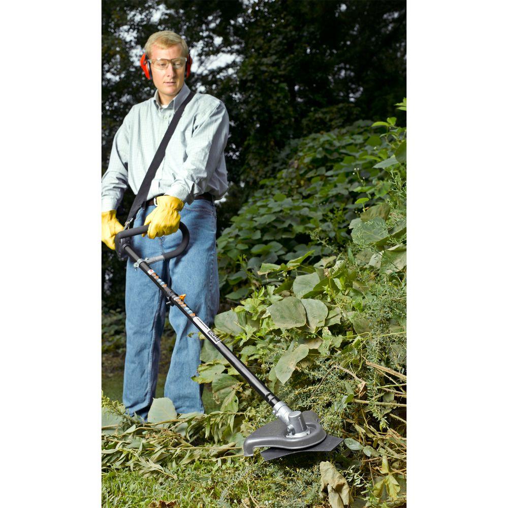 Ryobi Expand It Gas String Trimmer Attachment Straight Shaft Brush Weed ...