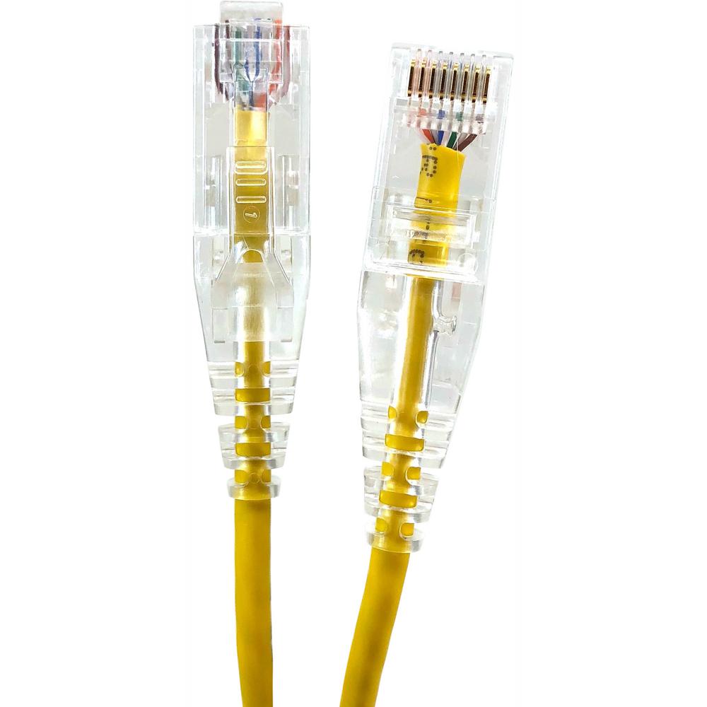 Micro Connectors, Inc 10 ft. 28AWG Ultra Slim CAT 6 Patch Cables