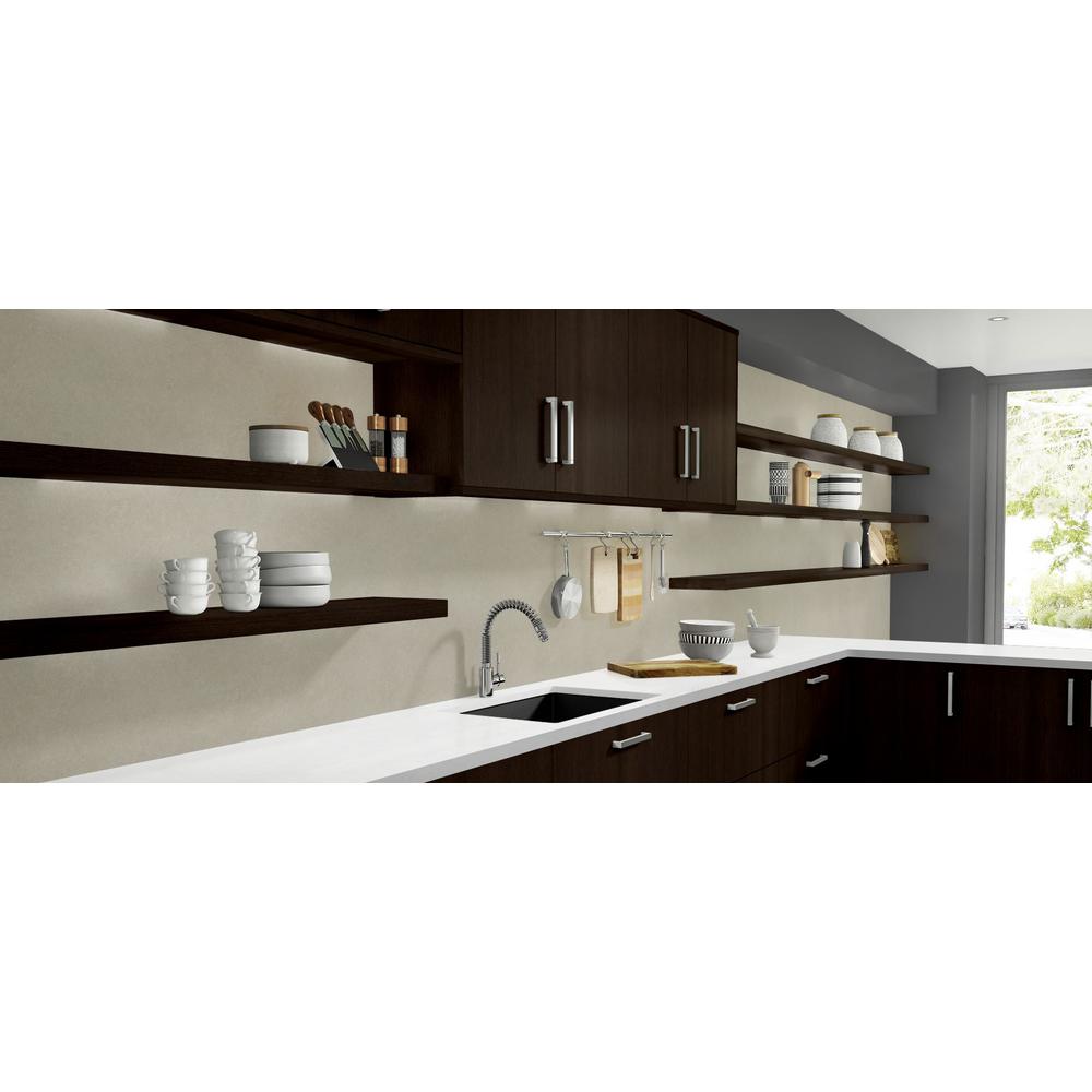 Wilsonart 2 In X 2 In Solid Surface Countertop Sample In Artic