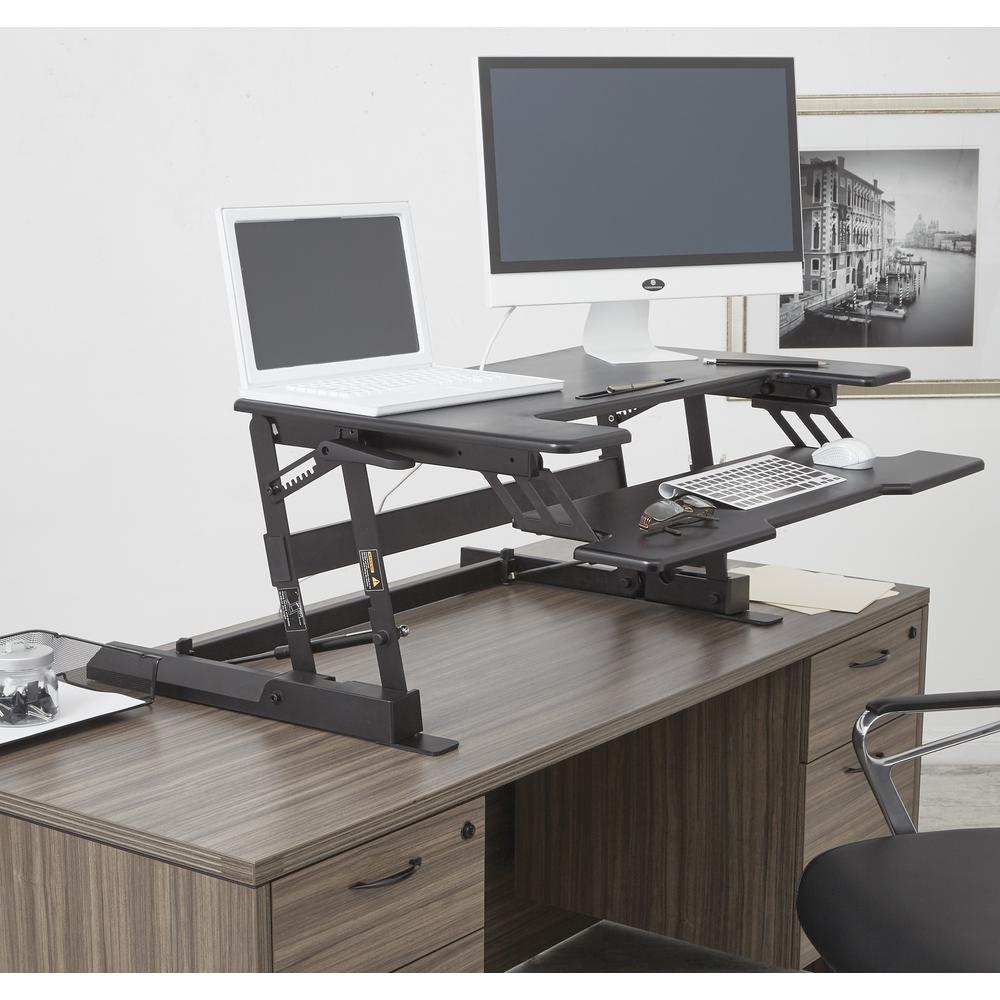 Acme Furniture ACME Bliss Power Lift Desk, Espresso-92380 - The ...