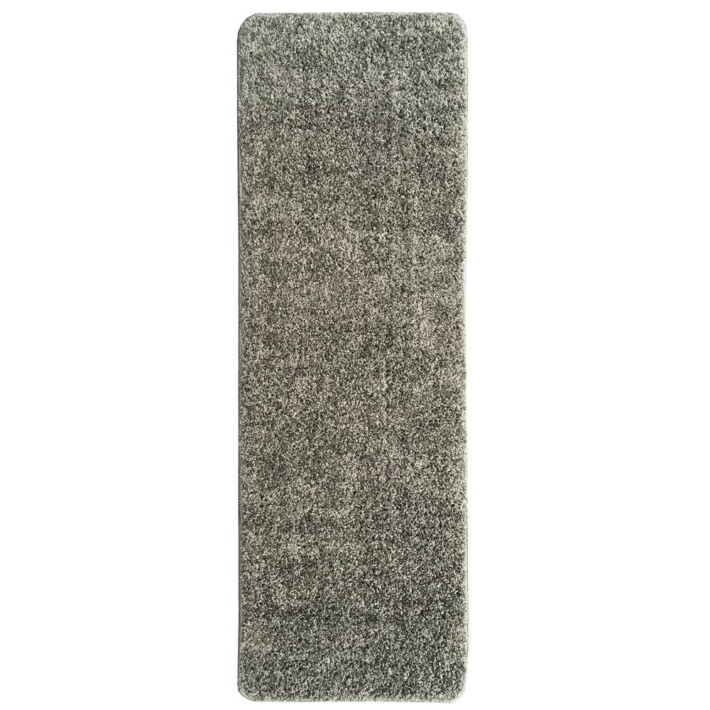 Ottomanson Luxury Gy Collection Solid Design Gray 2 Ft Ottomanson Luxury Gy Collection Solid Design Gray 2 Ft In X 6 Rug Runner Lux6003 2x6 The Home Depot