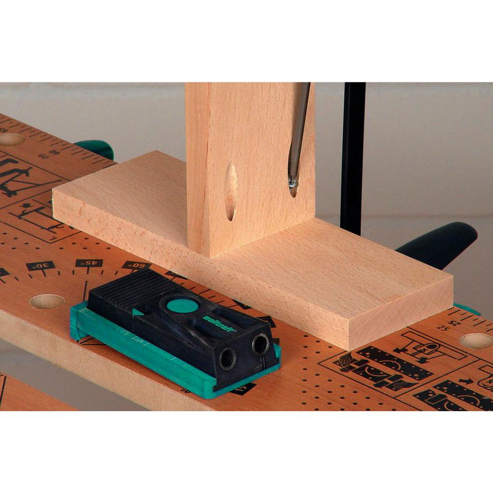 Set of 55 Pieces wolfcraft 4642100 Undercover Jig Set Torx Covered Wood