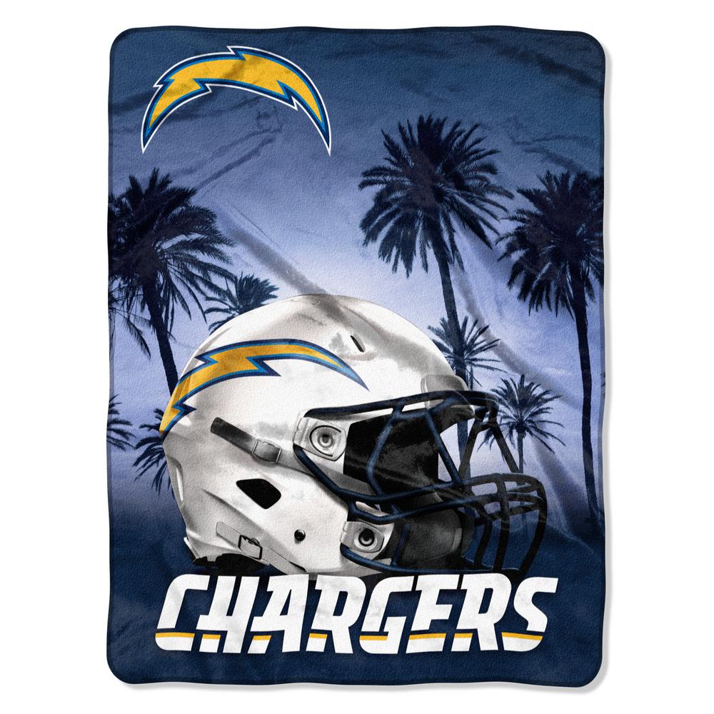 San Diego Chargers NFL Silk Touch Throw (Heritage Series) (60inx80in)