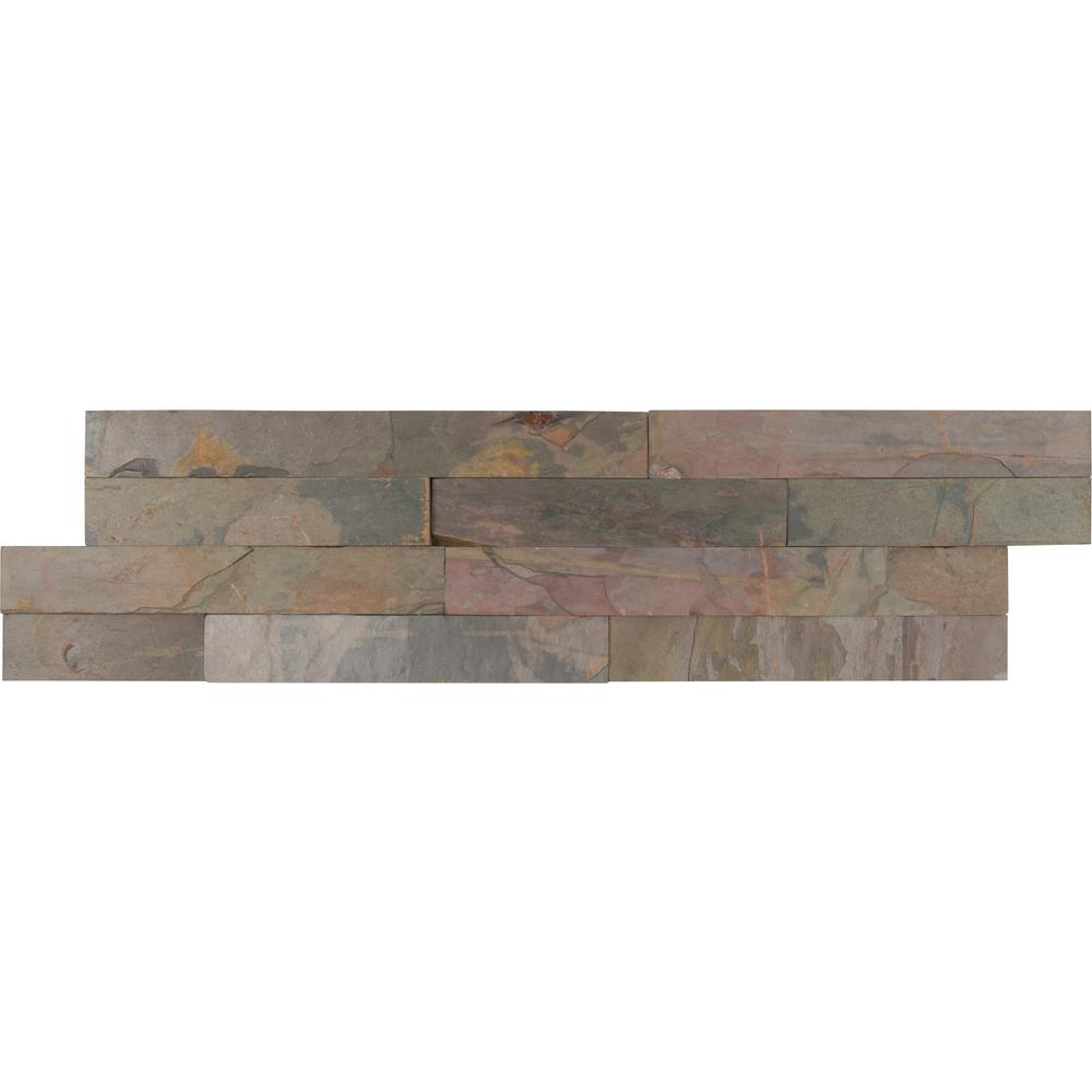 Msi Ankara Gold Ledger Panel 6 In X 24 Natural Slate Wall Tile Msi Ankara Gold Ledger Panel 6 In X 24 Natural Slate Wall Tile