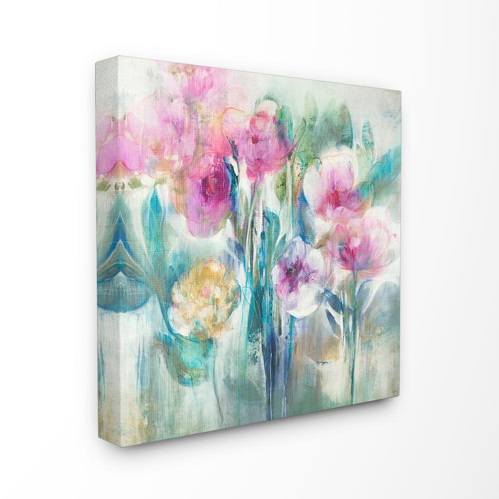 The Stupell Home Decor Collection 17 In X 17 In Pink Purple And