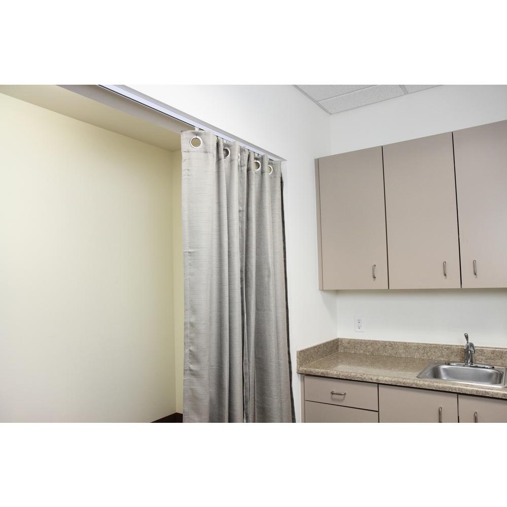 Rod Desyne 6 Ft Multi Purpose Room Divider Track Kit Dvd6c The
