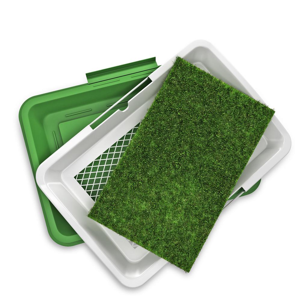 Petmaker Artificial Grass Bathroom Mat For Small Pets Hw3210115