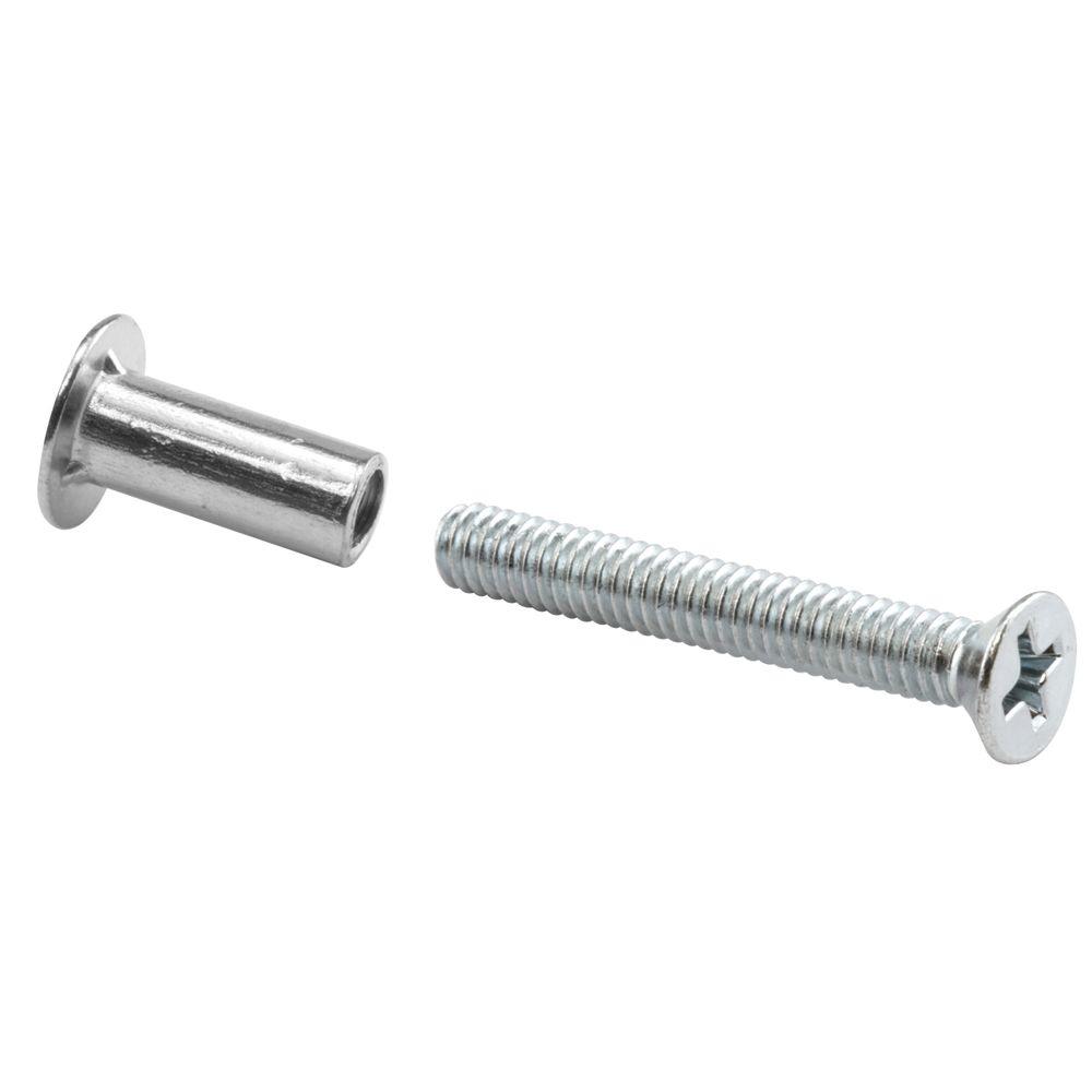 PrimeLine 2 in. Aluminum Sliding Door Binder Posts with ScrewE 2055 The Home Depot