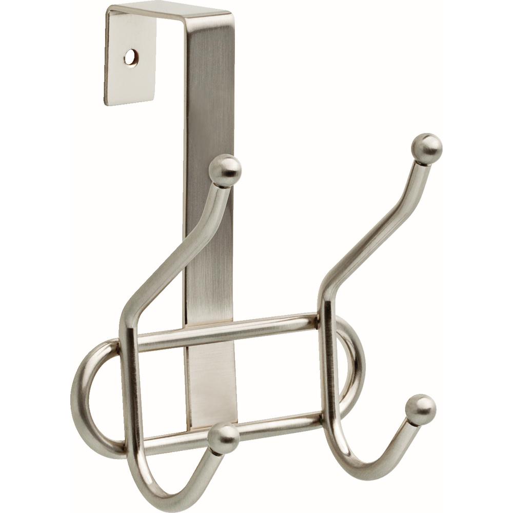 Liberty 4 2 3 In Matte Nickel Decorative Over The Door Double Wall Hook R24733 Mn U Home Depot - Over Wall Hooks Liberty 4 2 3 In Matte Nickel Decorative Over The Door Double Wall Hook R24733 Mn U Home Depot - Over Wall Hooks