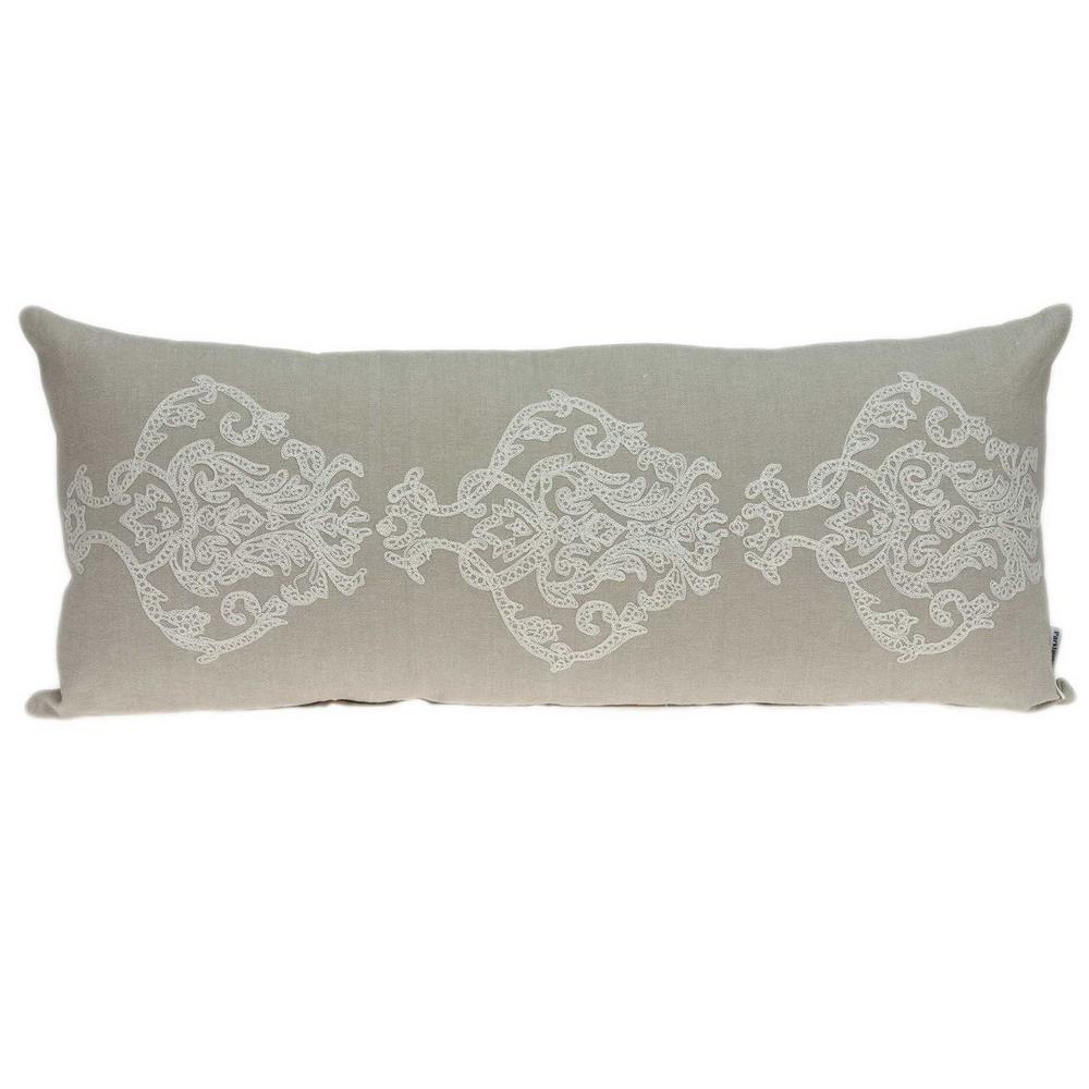 Homeroots Jordan 12 In Beige Damask And Toile Throw Pillow Homeroots Jordan 12 In Beige Damask And Toile Throw Pillow
