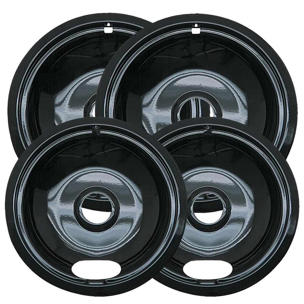 Range Kleen 6 In 2 Small And 8 Large A Style Drip Pan Range Kleen 6 In 2 Small And 8 Large A