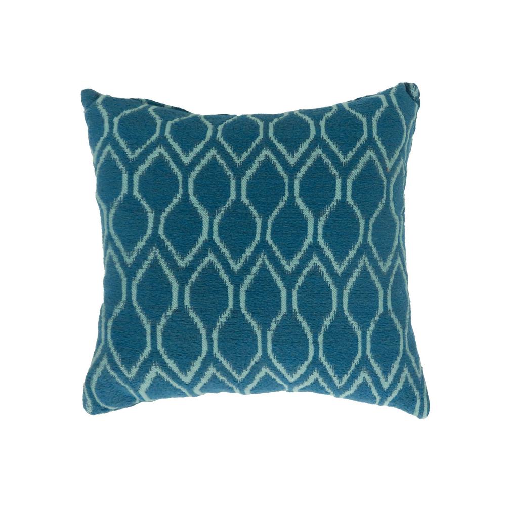 Williams Import Mae 22 In Blue Contemporary Standards Throw
