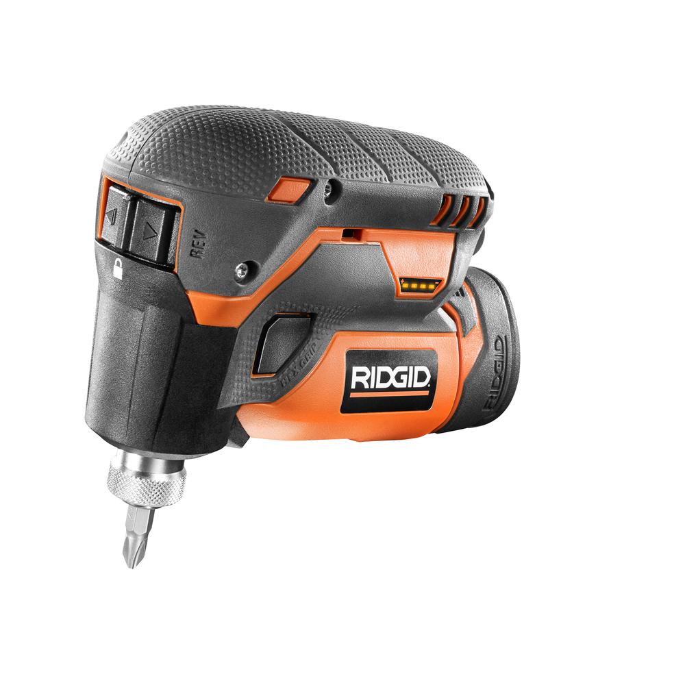 UPC 648846064680 product image for RIDGID 12-Volt Lithium-Ion 1/4 in. Cordless Palm Impact Screwdriver Kit | upcitemdb.com