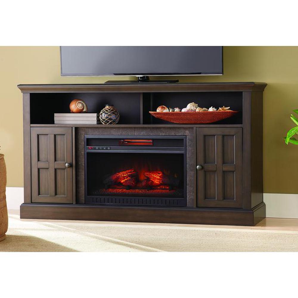 Home Decorators Collection Elmhurst 60 In Media Console Infrared