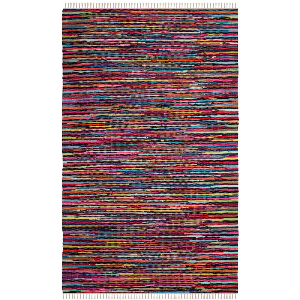 Cotton Area Rugs The Home Depot Rag Rug Multi 6 Ft X 9 Area
