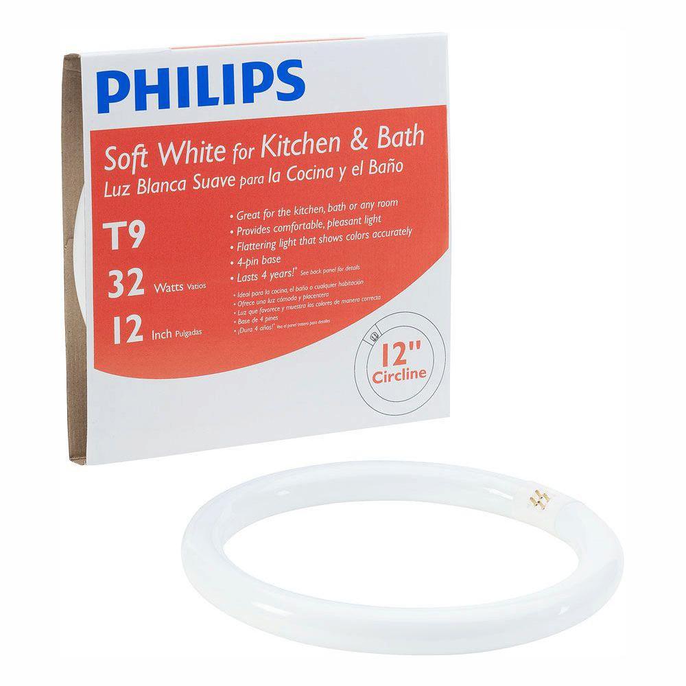 Philips 32 Watt 12 In Linear T9 Circline Fluorescent Tube Light