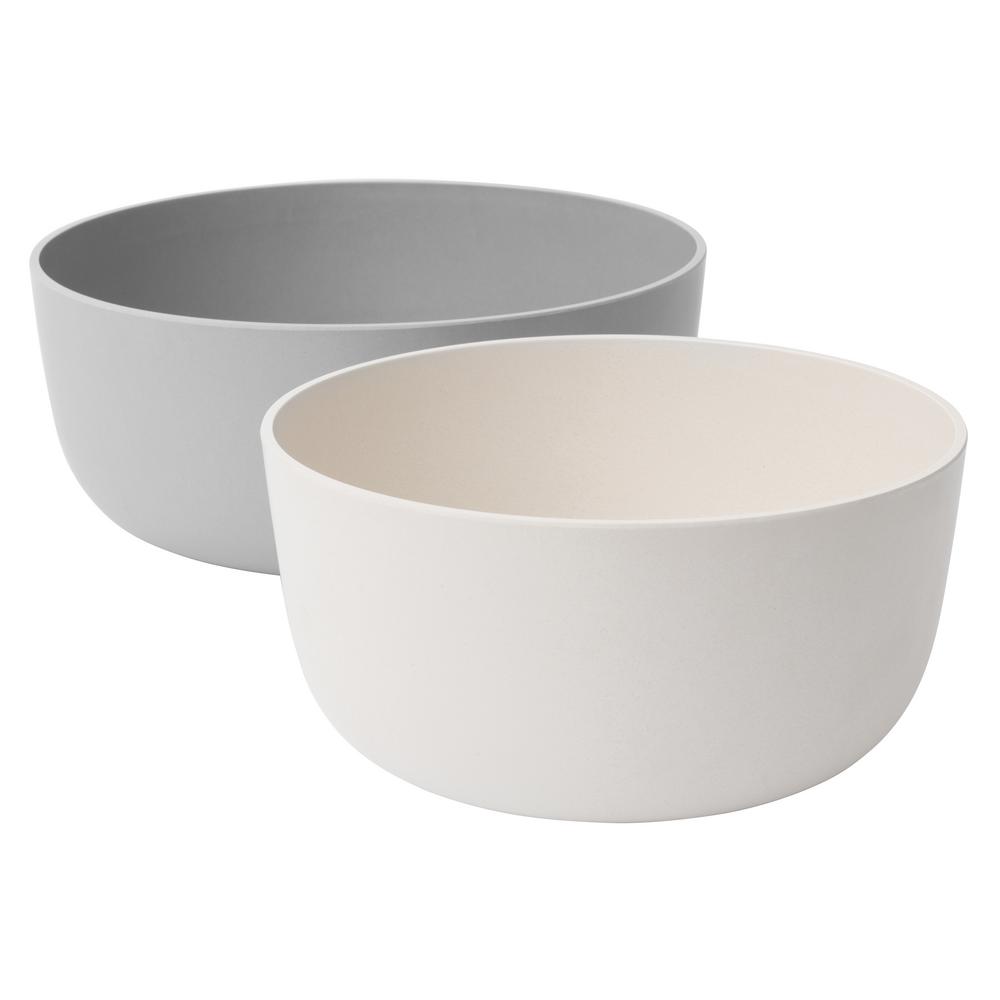 EAN 5413821068909 product image for BergHOFF Leo 2-Piece Beige Serving Bowl Set | upcitemdb.com