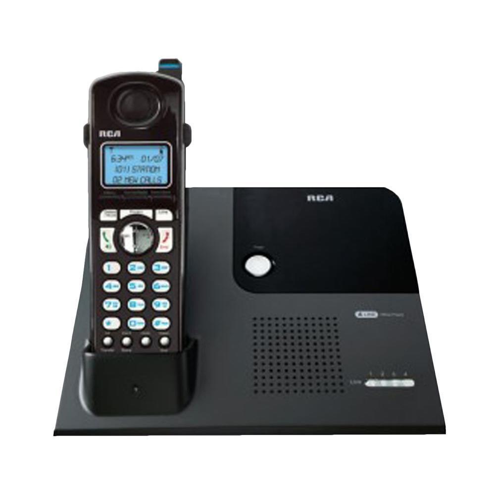 Intercom Telephones Phones The Home Depot 4 Line Cordless Telephone