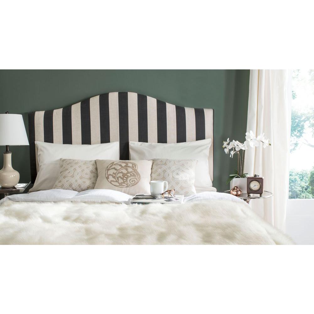 Montpelier White Queen Headboard 862vwht The Home Depot Connie Black And White Queen Headboard