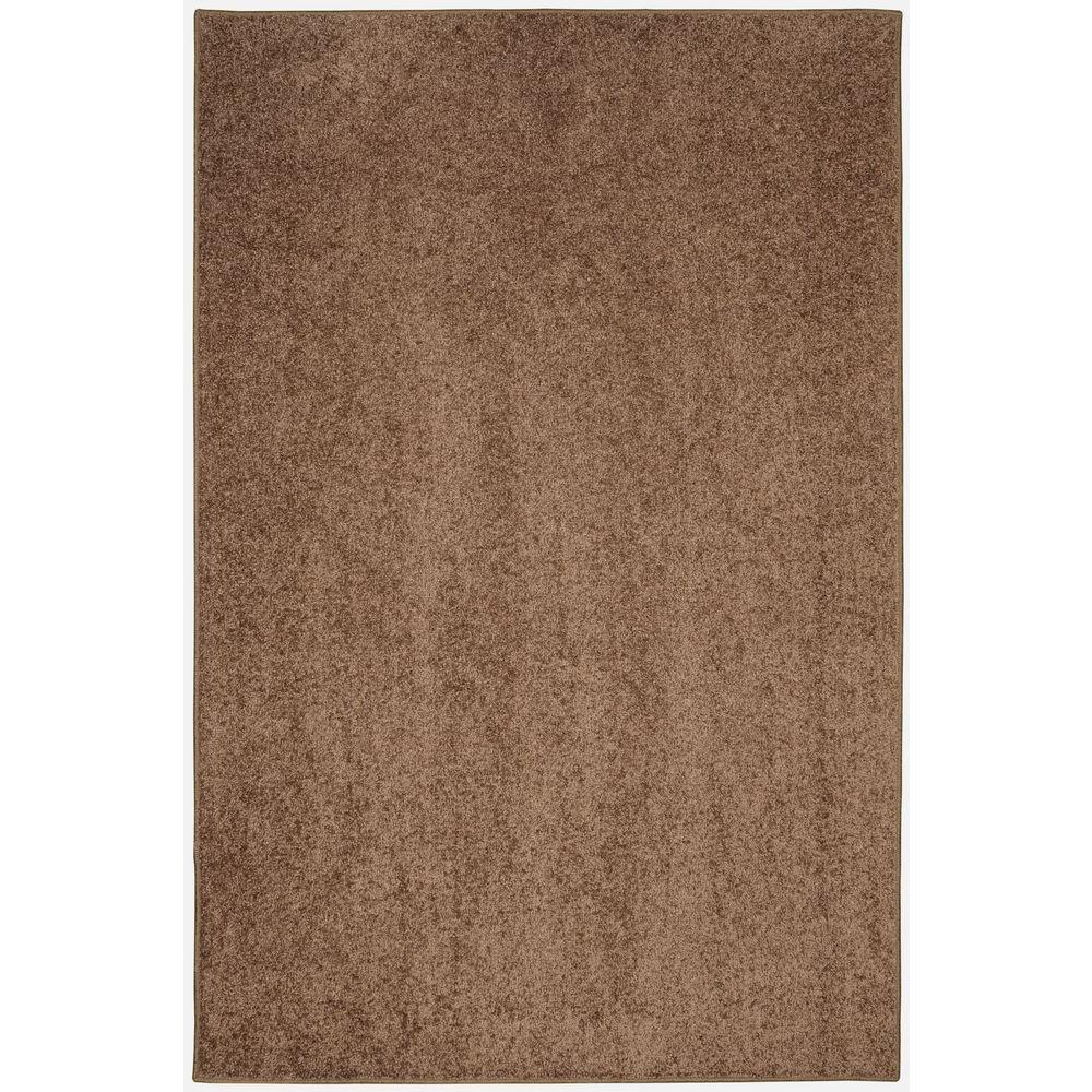 Garland Rug Value Plush Milk Chocolate 8 Ft X 12 Area