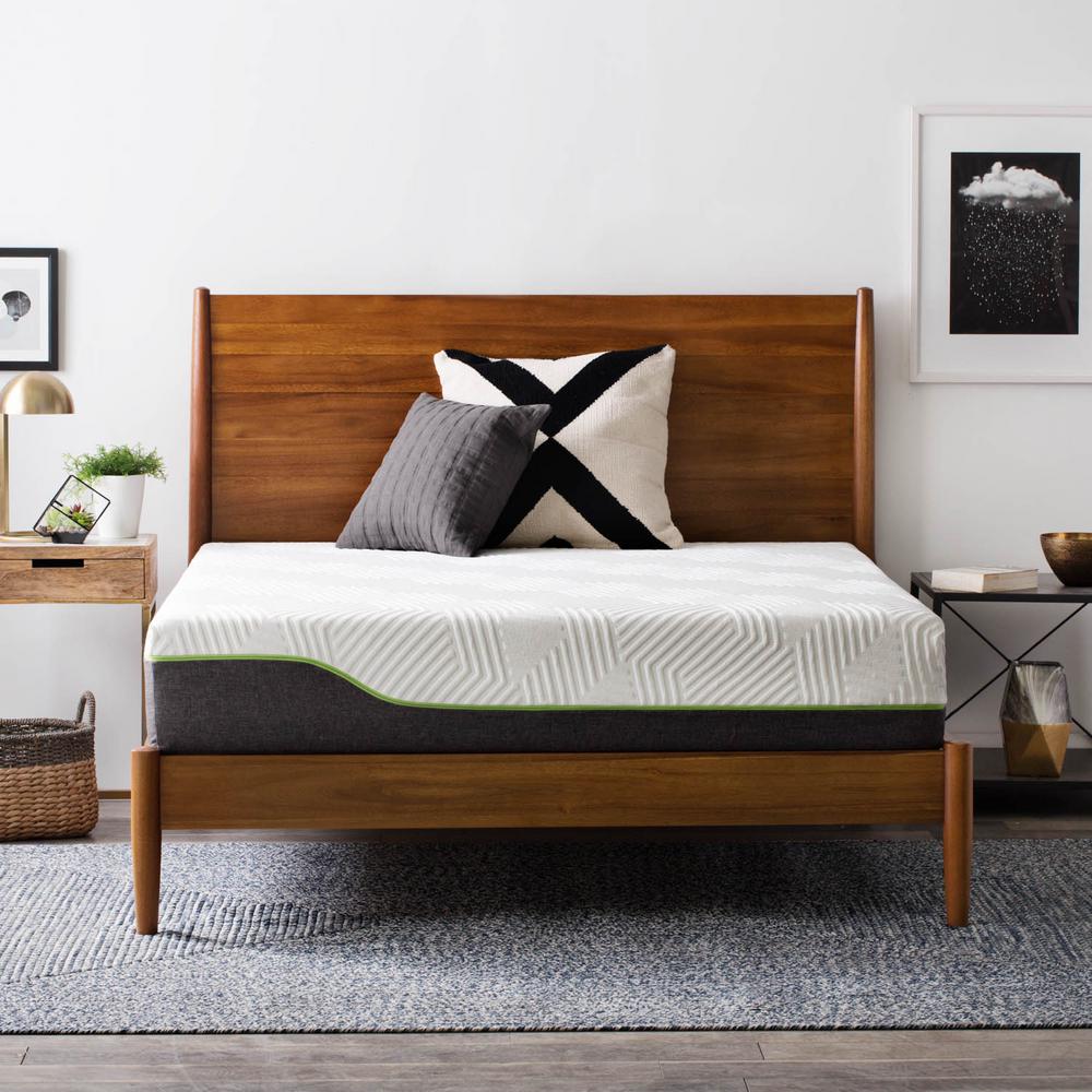 Lucid 10 In Twin Premium Support Memory Foam Hybrid Mattress King Premium Support Memory Foam Hybrid Mattress