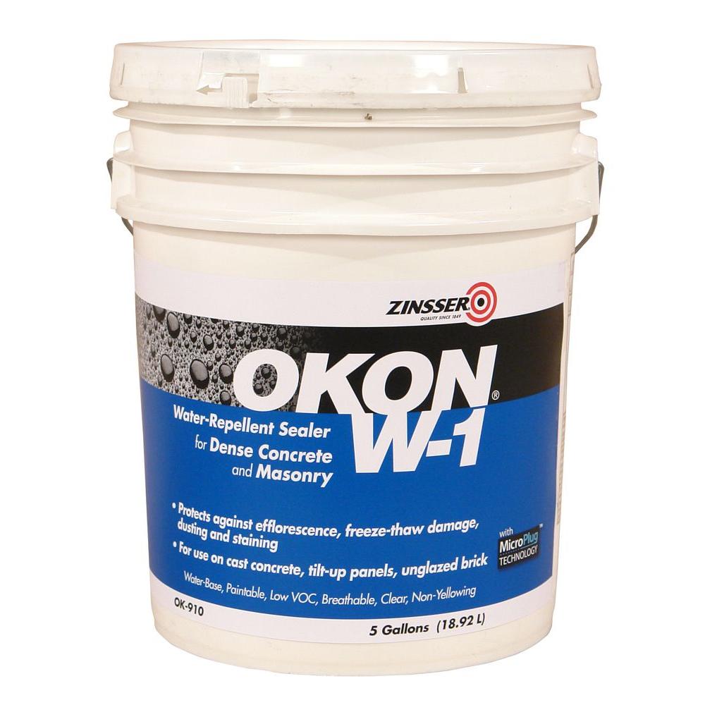 Rust-Oleum OKON 5 gal. W-1 Water Repellent Sealer-OK910 - The Home Depot