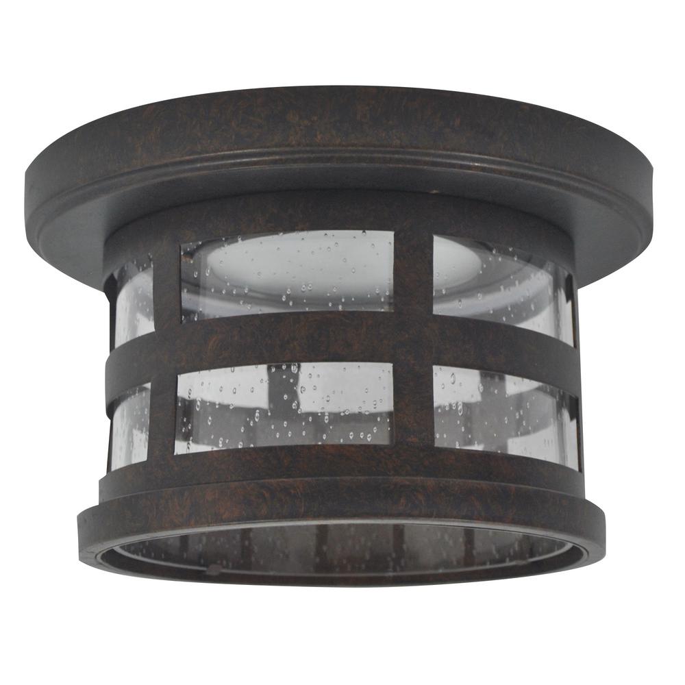 Design House Washburn Small 1-Light Rustic Bronze ...