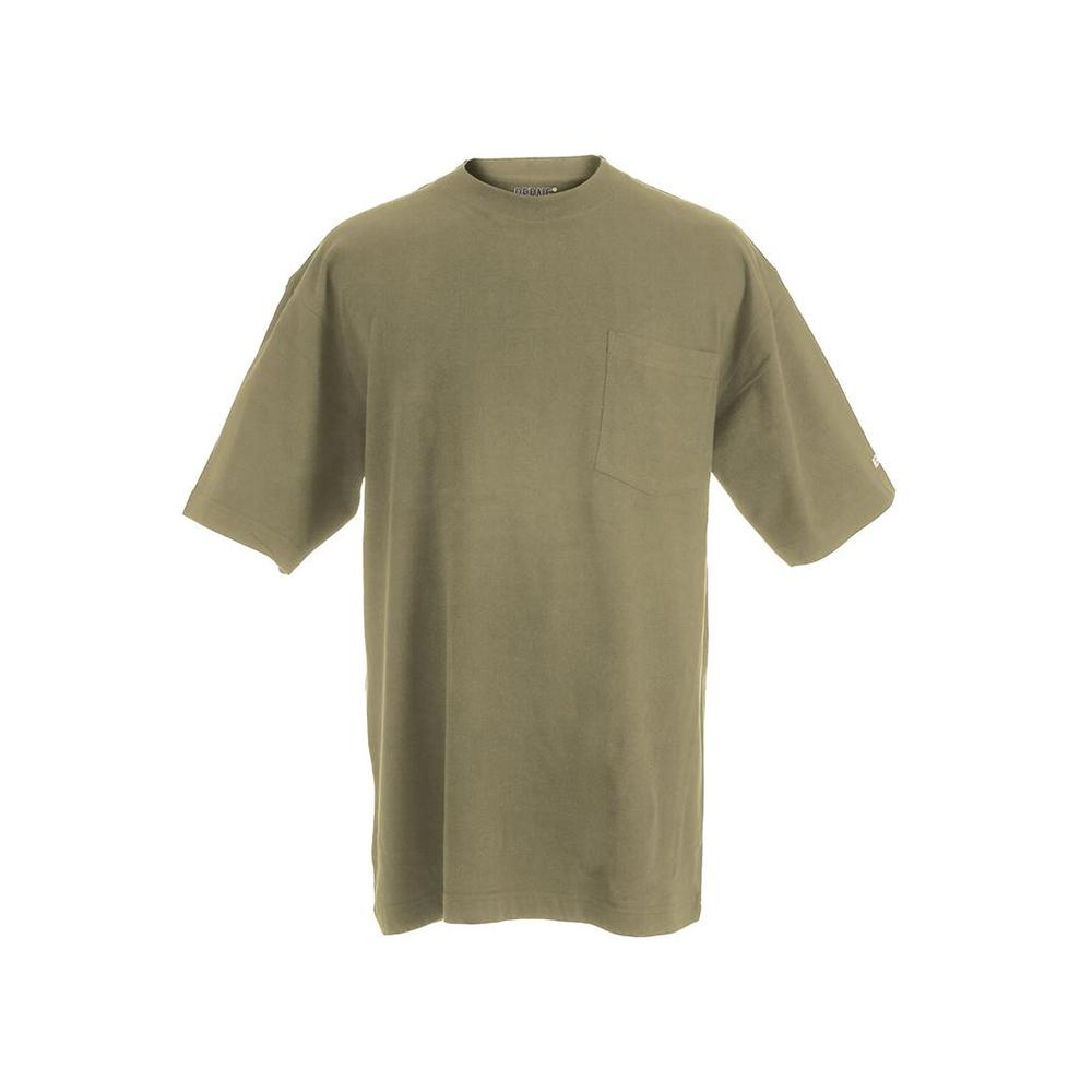 UPC 092021133454 product image for Berne Men's 6 XL Tall Desert Cotton and Polyester Heavy-Weight Pocket T-Shirt | upcitemdb.com