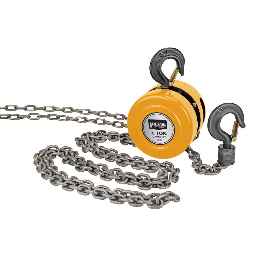 Reese Towpower 1Ton Chain Hoist7067300 The Home Depot