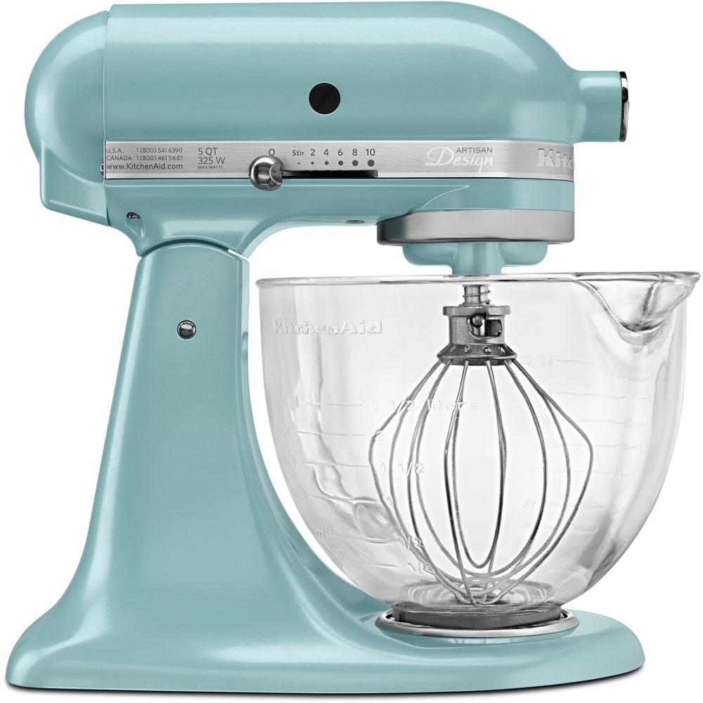 KitchenAid Artisan Designer 5 Qt. Azure Blue Stand Mixer-KSM155GBAZ